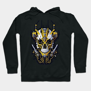 Mecha Skull S03 D35 Hoodie